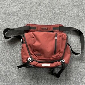 Keen‎ Messenger Bag Mens Large Red Nylon Padded Laptop Crossbody Shoulder